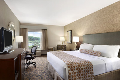 All new guestroom at the Crowne Plaza Columbus - Dublin Hotel