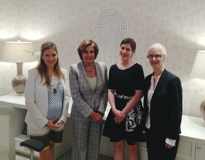 Leader Nancy Pelosi Visits Seleni Institute