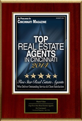 Mark Vilas Selected For "Top Five Star Real Estate Agents In Cincinnati"