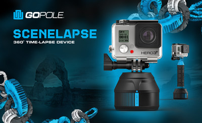 GoPole® Releases The New Scenelapse 360 Degree Time-Lapse Unit And Latest Version Of The Arm Extension Kit To Easily Pair With Any GoPro® Camera