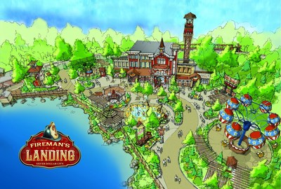 New for 2015, Silver Dollar City presents Fireman's Landing, an $8 million development with 10 new family adventures in an all new area.
