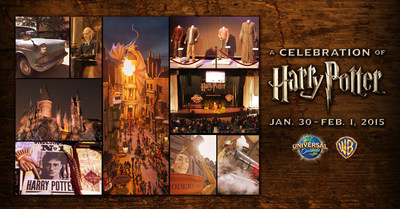 UNIVERSAL ORLANDO RESORT AND WARNER BROS. TO HOST SECOND ANNUAL “A CELEBRATION OF HARRY POTTER” EVENT JANUARY 30, 2015 TO FEBRUARY 1, 2015.