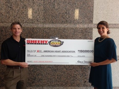 Sheehy Auto Stores Raises $150,000 for The American Heart Association During Successful 17th Annual Sheehy 5000 Fundraising Event