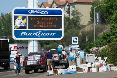 San Diego County Credit Union takes back Guinness World Record at SDCCU Super Shred Event