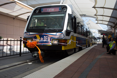 DFW International Airport and Dallas Area Rapid Transit Launch Light Rail Service Connecting DFW to Dallas