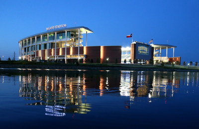 McLane Stadium in Waco, Texas. Courtesy of Matthew Minard, Baylor University Marketing & Communications.
