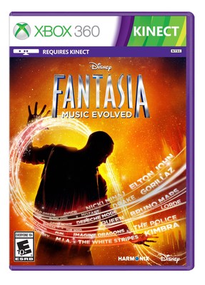 Disney Fantasia: Music Evolved Box Art.