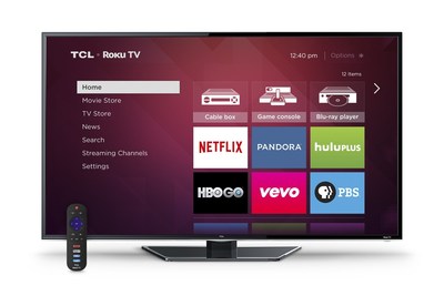 TCL Roku TV Offers Easiest Way to Endless Entertainment