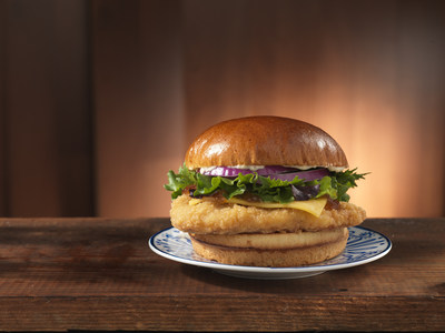 Available for a limited-time, Wendy's new Smoked Gouda Chicken on Brioche is packed with flavor, including a thick, creamy Dijon aioli with a tangy mustard finish paired with double-smoked, mild and rich Gouda cheese. The sandwich also features a sweet caramelized onion sauce made from pureed caramelized onions. A warm, lightly breaded chicken breast is topped with sliced red onions and fresh spring mix, served on a toasted brioche bun.
