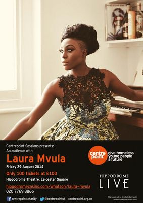Laura Mvula to Perform at Exclusive 'Audience With' Evening for Youth Homelessness Charity Centrepoint