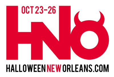 Official logo of Halloween New Orleans 2014. This year's theme is "Descent: Journey into the Inferno."