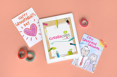 Creatacard™ iPad App Makes Grandparents Day Extra Special with Custom Cards from the Kids