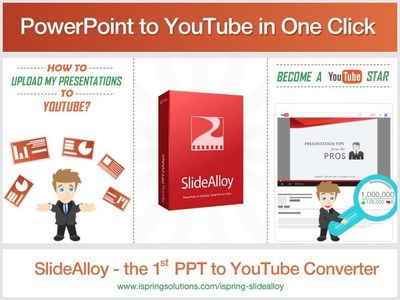 Meet iSpring SlideAlloy, Red-Hot PowerPoint to YouTube Converter