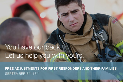 The Joint...the chiropractic place® Offering Free Chiropractic Care to First Responders and their Families