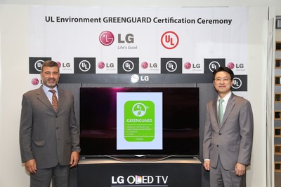 LG Electronics, UL Environment Announce First GREENGUARD Certified Television