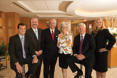 The Godwin Lewis PC attorneys recognized in the 2015 edition of The Best Lawyers in America include, from left, Lon Loveless, firm President R. Alan York, Chairman and CEO Donald E. Godwin, Managing Shareholder and COO Marilea Lewis, George R. Carlton Jr. and Carolyn R. Raines.