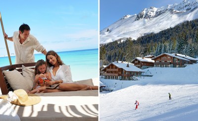 Dive into fun and sun at Club Med Cancun Yucatan or hit the slopes for thrill and chill at Club Med Valmorel in the French Alps