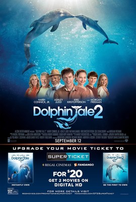 Warner Bros. and Alcon Entertainment partner with Regal Cinemas and Fandango for "Dolphin Tale 2" Regal SuperTicket