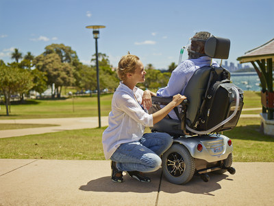 Two optional eight-hour external batteries for the Astral ventilator provide a total run-time of 24 hours. With this expanded mobility, chronically ill adult and pediatric patients who would otherwise be hospitalized can be safely treated away from the hospital for a more enriched life.