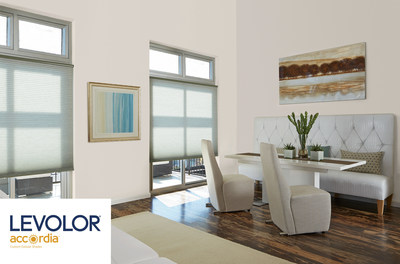 Levolor Energy-Efficient Accordia Custom Cellular Shades Now Available in New Styles