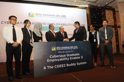Launch of the Cyberjaya Graduate Employability Enabler 2 (CGEE2) Program by Deputy Prime Minister of Malaysia Y.A.B Tan Sri Dato' Hj Muhyiddin bin Hj Mohd Yassin