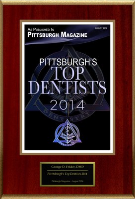 George D. Felder Selected For "Pittsburgh's Top Dentists 2014"