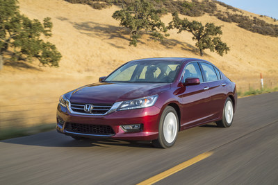 2014 Honda Accord Shatters All-Time Monthly Sales Record, Leads Honda Division to Third Best Month in History