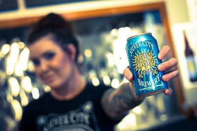 Silver City Brewery's Ziggy Zoggy Summer Lager available in Rexam 12 oz. Cans