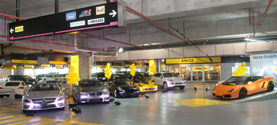 Hertz Celebrates 25 000th Dream Cars Rental At Miami International Airport Sep 3 2014