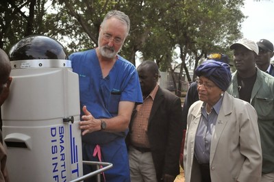 TRU-D SmartUVC Disinfection Robots Continue to Aid in Ebola Crisis Mission in Liberia
