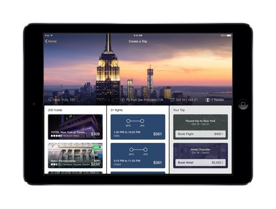 New Expedia Tablet App Introduces Industry-First Combined Hotel and Flight Search