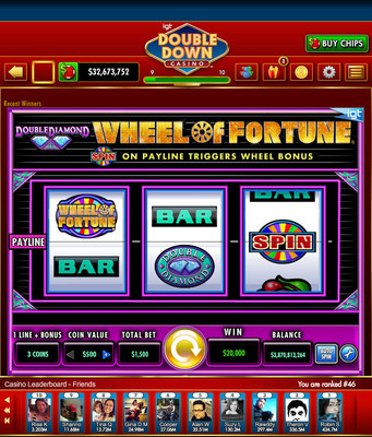 Wheel of Fortune Spins its Way to Mobile and Desktop on IGT’s DoubleDown Casino
