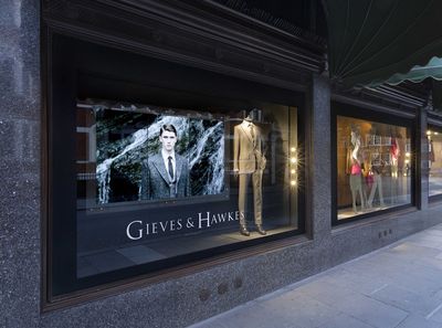Gieves &amp; Hawkes Combine Traditional Brand Values with Modern Digital Signage from AVMI