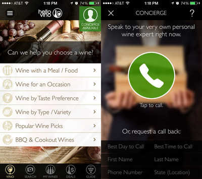 Hello Vino Launches New "Wine Expert On-Demand" App Powered by VinoPRO