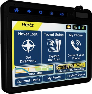 Hertz And Navigation Solutions Launch Next Generation Hertz NeverLost® GPS System