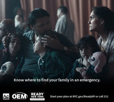 Start your emergency plan. Visit NYC.gov/ReadyNY or call 311