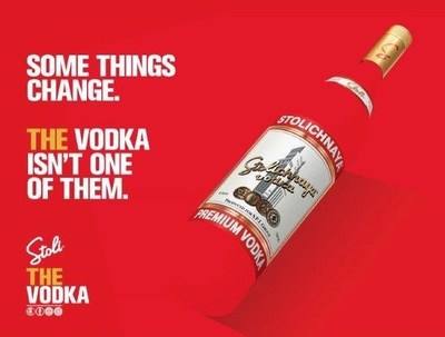 Stoli ® Vodka Claims its Position as "THE Vodka" and Launches New National Campaign