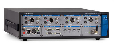 Audio Precision Sets New Performance Standard With APx555 Audio Analyzer
