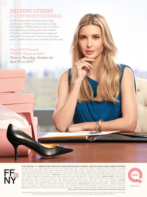 Ivanka Trump Puts The "Pow" In Power Shoes To Help Fight Breast Cancer