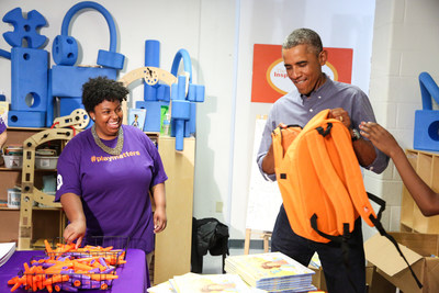 President Obama and the First Lady Join KaBOOM! and AmeriCorps to Dedicate National Day of Service and Remembrance to Improving Kids' Lives through Play