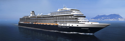 Holland America Line will name its new 99,500-ton cruise ship ms Koningsdam. Slated for delivery in February 2016 from Italian shipbuilder Fincantieri’s Marghera shipyard, the 2,650-passenger ship is the largest ever built for the premium line and will see an evolution in design for the line — a new Pinnacle Class. The word koning means “king” in Dutch. The increased size provides more opportunities to add new public spaces and venues, and several innovative features will debut on the ship.