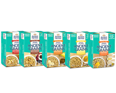 New Hot Cereals from Ancient Harvest: Ancient Grains for a Modern Breakfast