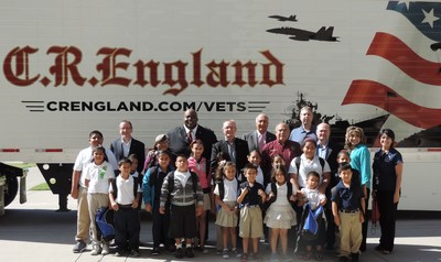 C.R. England Donates Backpacks and School Supplies to Students in Laredo, TX School Districts