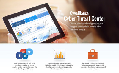 Cyveillance Launches Cyber Threat Center for Security, Cyber, and Risk Professionals