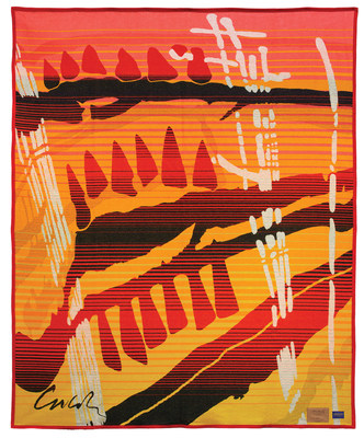 Artist Dale Chihuly and Pendleton Woolen Mills Create Limited Edition Blankets