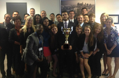 The So Cal Group Wins Trophy for Sales Excellence