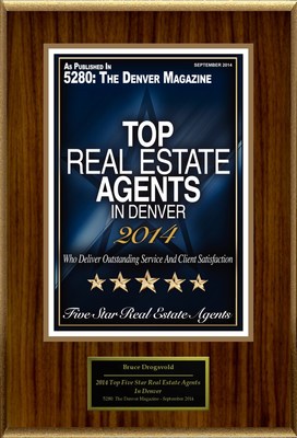 Bruce Drogsvold Selected For "2014 Top Five Star Real Estate Agents In Denver"