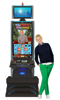 IGT introduces The Ellen DeGeneres Show(TM) Featuring 12 Days of Giveaways Video Slots
