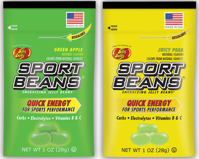 New Sport Beans Flavors Juicy Pear and Green Apple