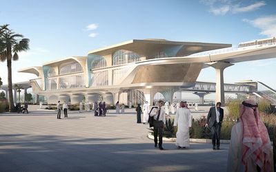 Ben van Berkel / UNStudio Designs Over 30 Stations in Phase One of the Doha Metro Network